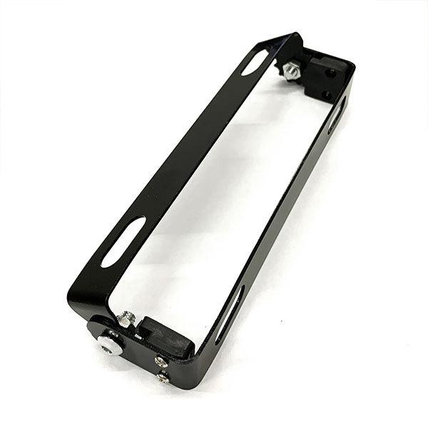 ナンバーステー バイク 角度調整 180度 7段階 ナンバープレート