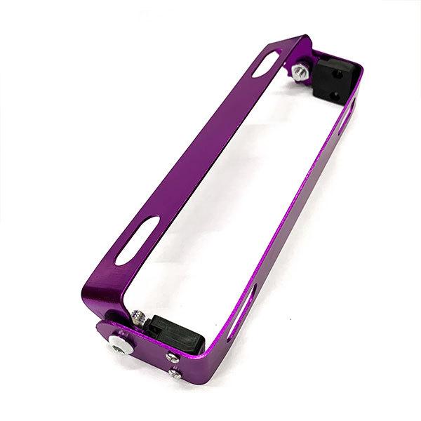 ナンバーステー バイク 角度調整 180度 7段階 ナンバープレート