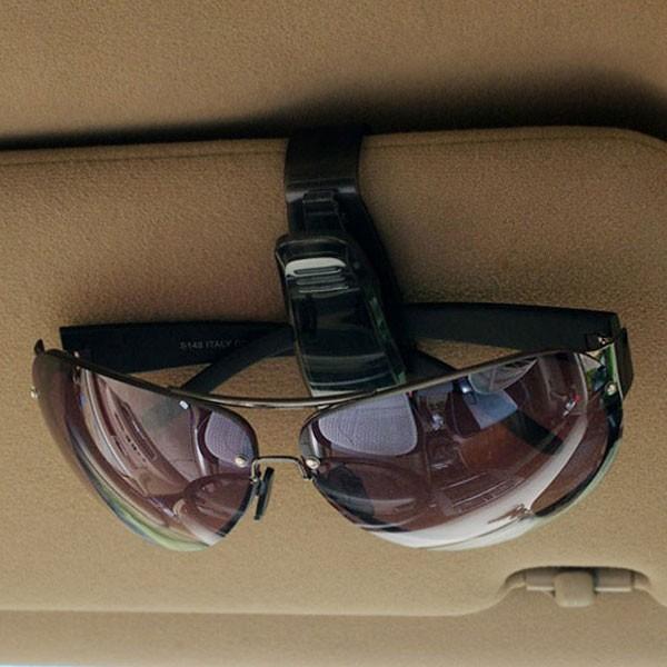 便利グッズ サンバイザー クリップ ホルダー サングラス 眼鏡 メガネクリップ 車載 通販