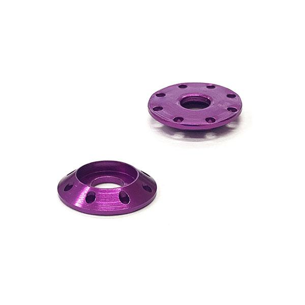 M6 カラーワッシャー フジツボ ボルト座面枠 アルミ ワッシャー 20×4mm