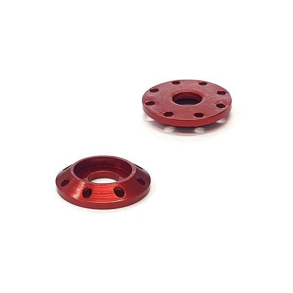 M6 カラーワッシャー フジツボ ボルト座面枠 アルミ ワッシャー 20×4mm