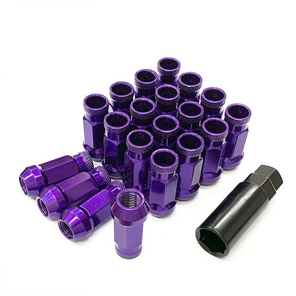 ホイールナット スチール M12 P1.25 / P1.5 貫通ナット 20個 ロング