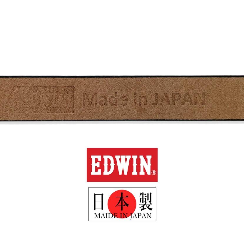 EDWIN エドウイン エドウィン 日本製 リアルレザー タイト ベルト 牛革 本革 皮革 シンプル 0111124 【送料無料】【父の日】｜colorful-story｜06