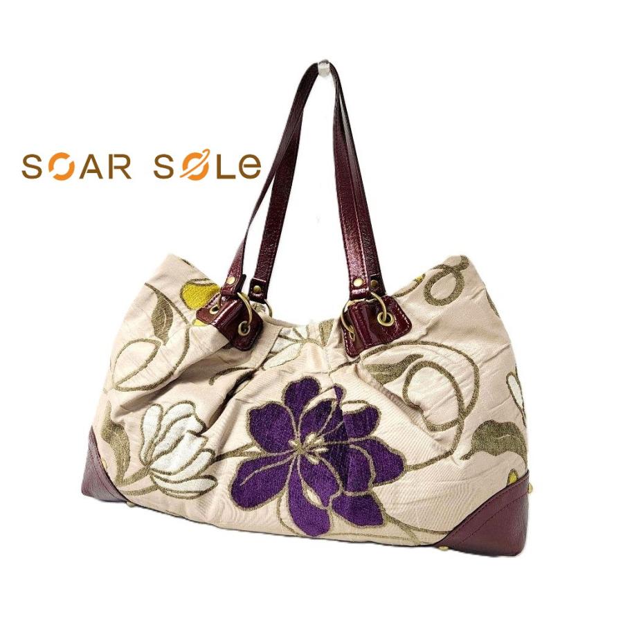 SOAR SOLE ソアソウル フラワー ゴブラン織りトートバッグ 日本製