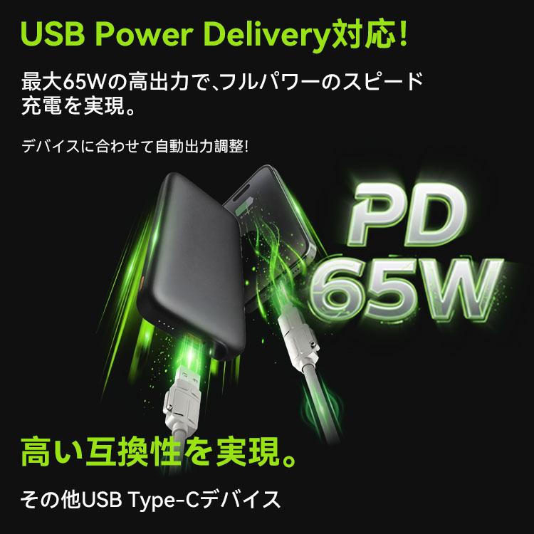 colorful MagSafe モバイルバッテリ・充電器・充電ケーブル4in1 マグネット式 充電ケーブル 4in1 自動巻き取り USB Type-C Lightning
