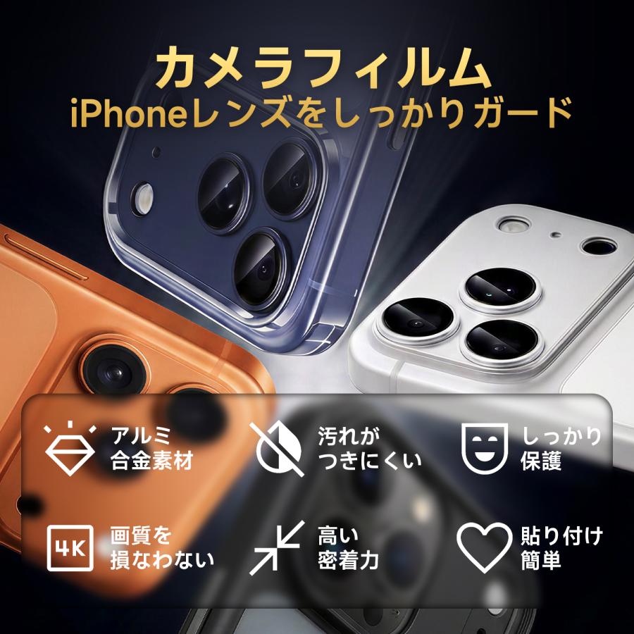 COLORFUL iPhone 18pro 18promax iPhone17 Air全面保護 カメラカバー