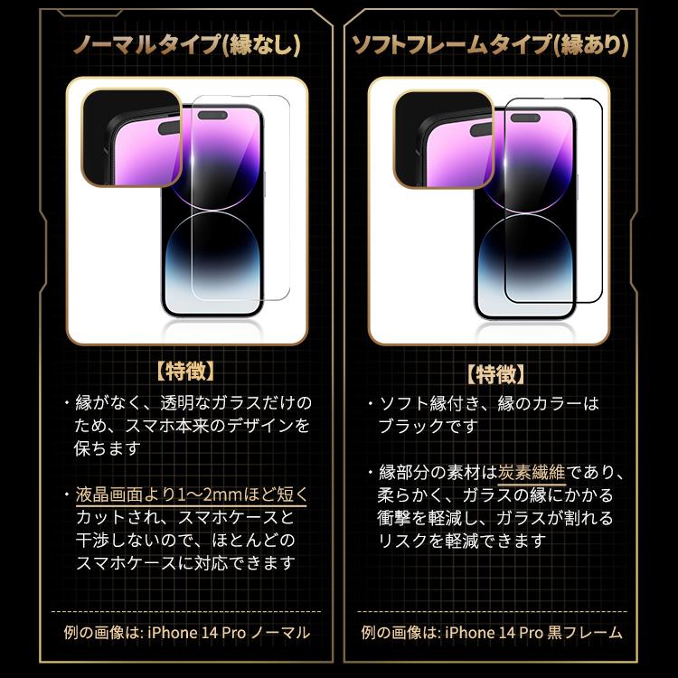 千円2枚・貼るピタ】iPhone14 ProMax ガラスフィルム iPhone 14 Pro