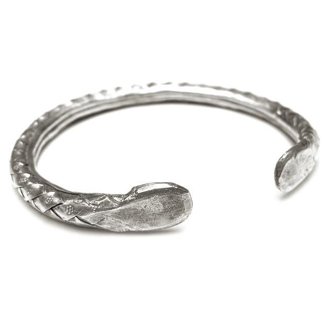 カレンシルバー 手作りデザインバングル No.003【1コ販売】 / KLNBG