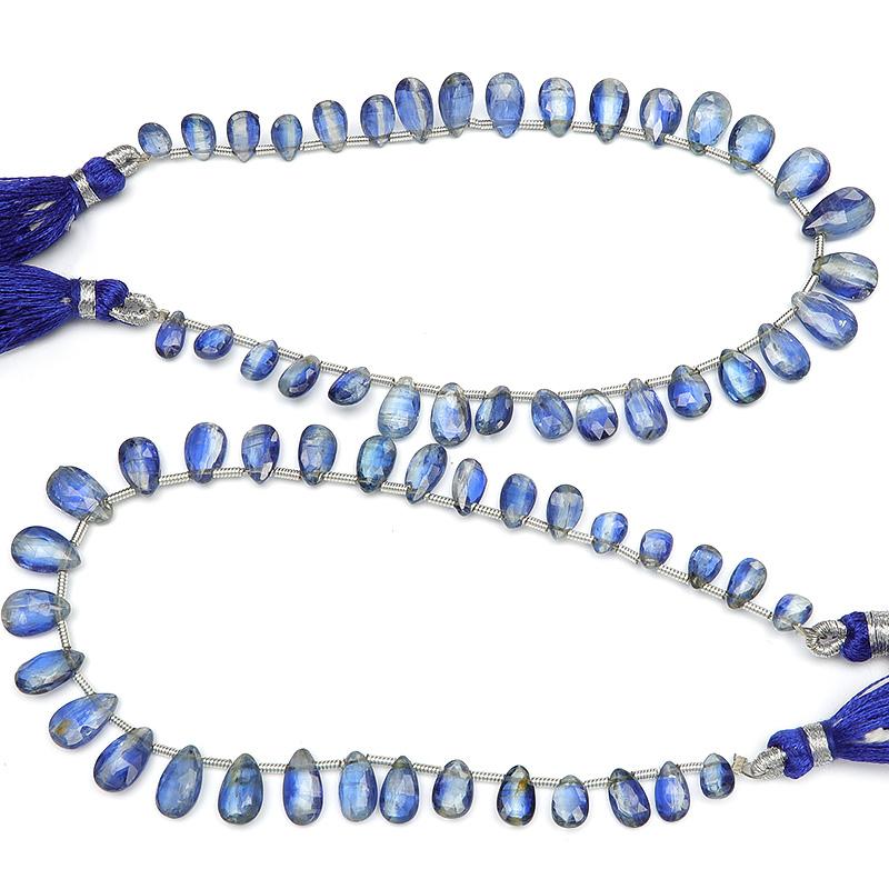 カイヤナイト ペアシェイプカット 5〜11mm【1連販売】 / 9-36 KI6PS-X 