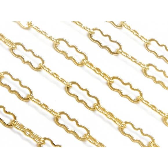 14KGF クリンクルチェーン 5.4mm[10cm販売] / 14K-CH64 : 天然石専門店