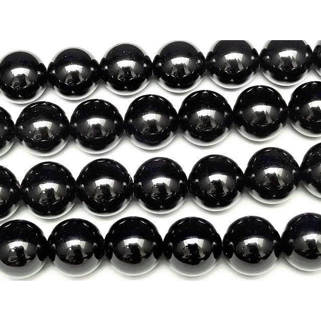 ブラックスピネル 丸玉 10mm【1連販売】 / 4-34 SP10M : 天然石専門店