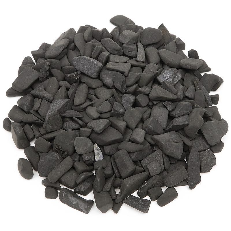 北海道産 ブラックシリカ チップ（さざれ）【80g】 / 400-74 BKSZ-X