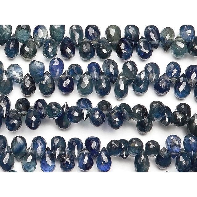 サファイア ドロップカット 3〜6mm【1連販売】 / 9-113 SF3DP4_1