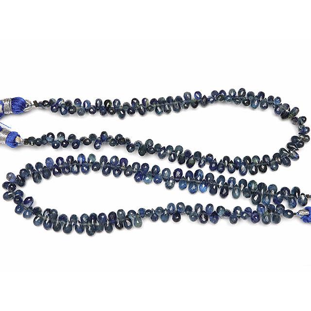 サファイア ドロップカット 3〜6mm【1連販売】 / 9-113 SF3DP4_2