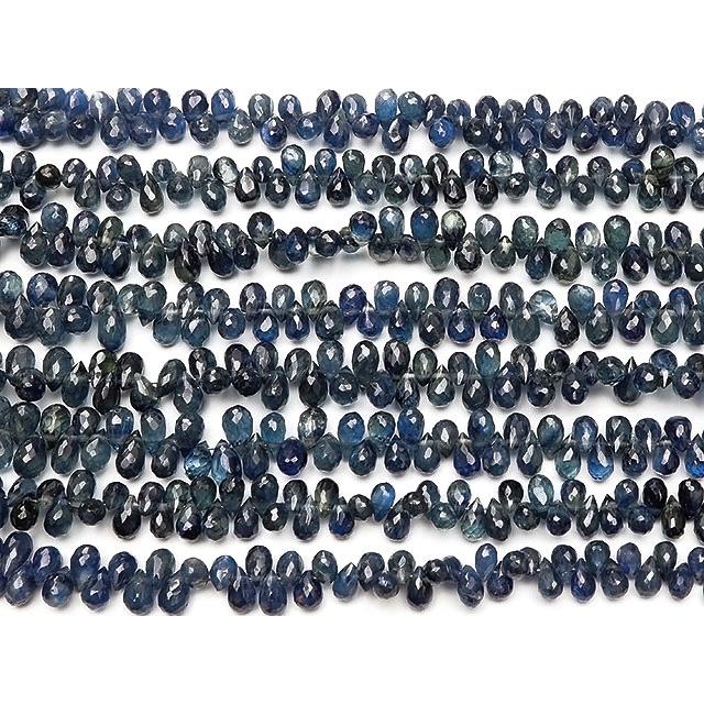 サファイア ドロップカット 3〜6mm【1連販売】 / 9-113 SF3DP4_3