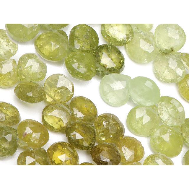 グロッシュラーライトガーネット マロンカット 7〜8mm【1連販売】 / 9-59 GNGR-MR