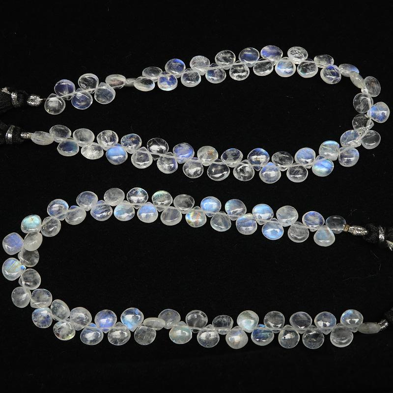 レインボームーンストーン マロン 6〜7mm【1連販売】 / 9-13 RM6MR