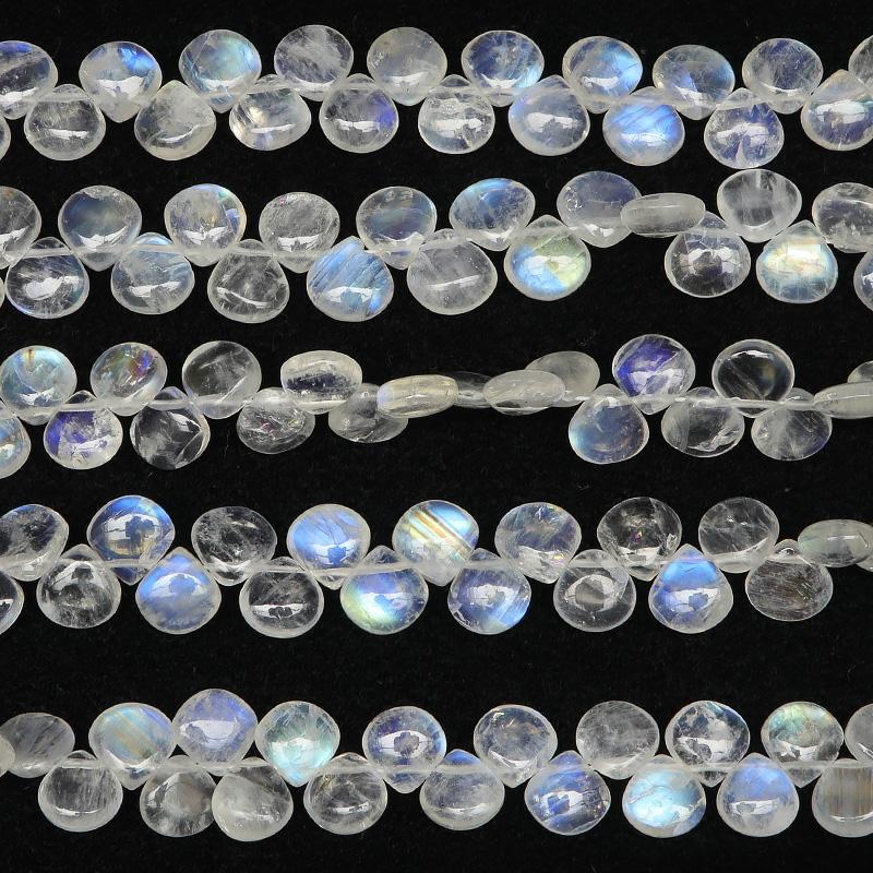 レインボームーンストーン マロン 6〜7mm【1連販売】 / 9-13 RM6MR