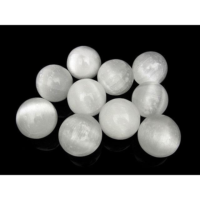 セレナイト スフィア 34〜39mm 【1コ販売】 / 1-51 SE34SF : 天然石