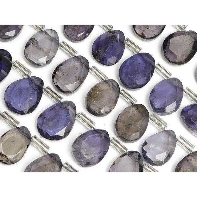 アイオライト ペアシェイプカット 8〜11mm【1連販売】 / 9-37 AI8PS