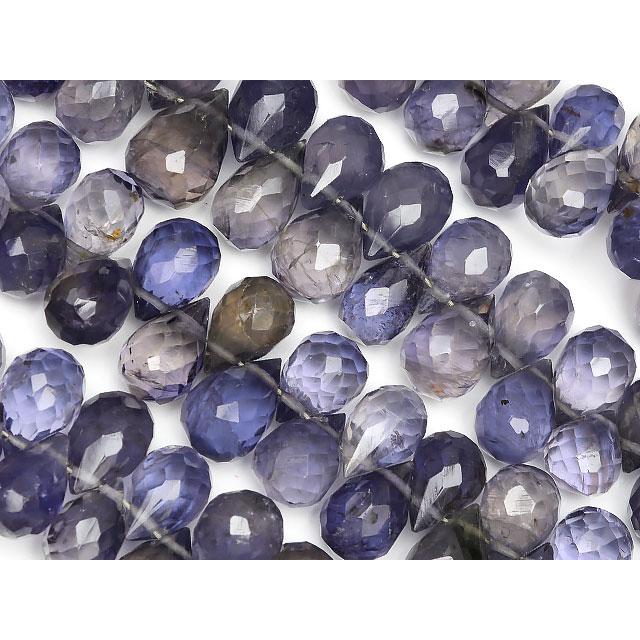 アイオライト ドロップカット 6〜10mm【1連販売】 / 9-46 AI6DP 