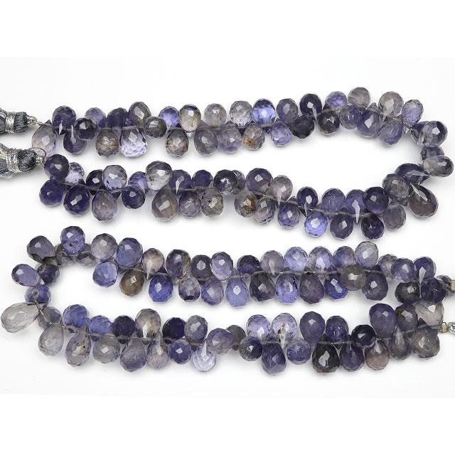 アイオライト ドロップカット 6〜10mm【1連販売】 / 9-46 AI6DP 