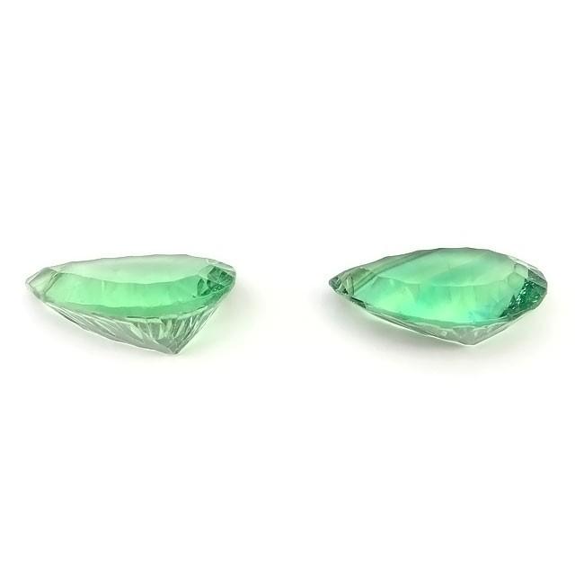 【専用】コンケーブカット マルチカラーフローライト ペアシェイプコンケーブカット No.14【1点