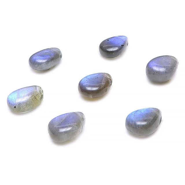 粒販売 ラブラドライト ペアシェイプ 8〜9mm 5粒販売 / T036 LB9PS