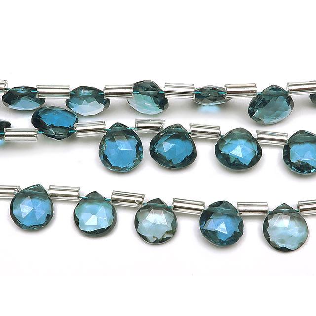 ロンドンブルートパーズ マロンカット 6〜8mm【1連販売】 / 9-3 TP6MR_1