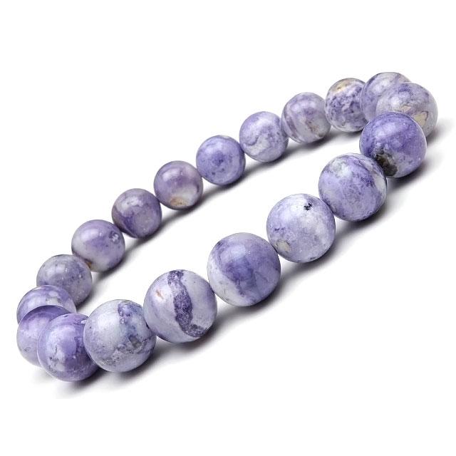 ティファニーストーン 丸玉ブレス 10mm No.17【1点もの】 / 60-41 TF