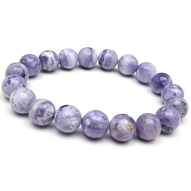 ティファニーストーン 丸玉ブレス 10mm No.17【1点もの】 / 60-41 TF