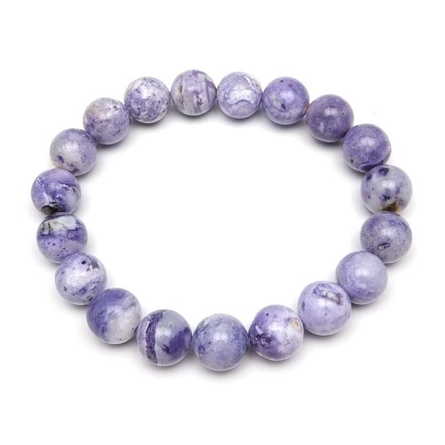 ティファニーストーン 丸玉ブレス 10mm No.17【1点もの】 / 60-41 TF