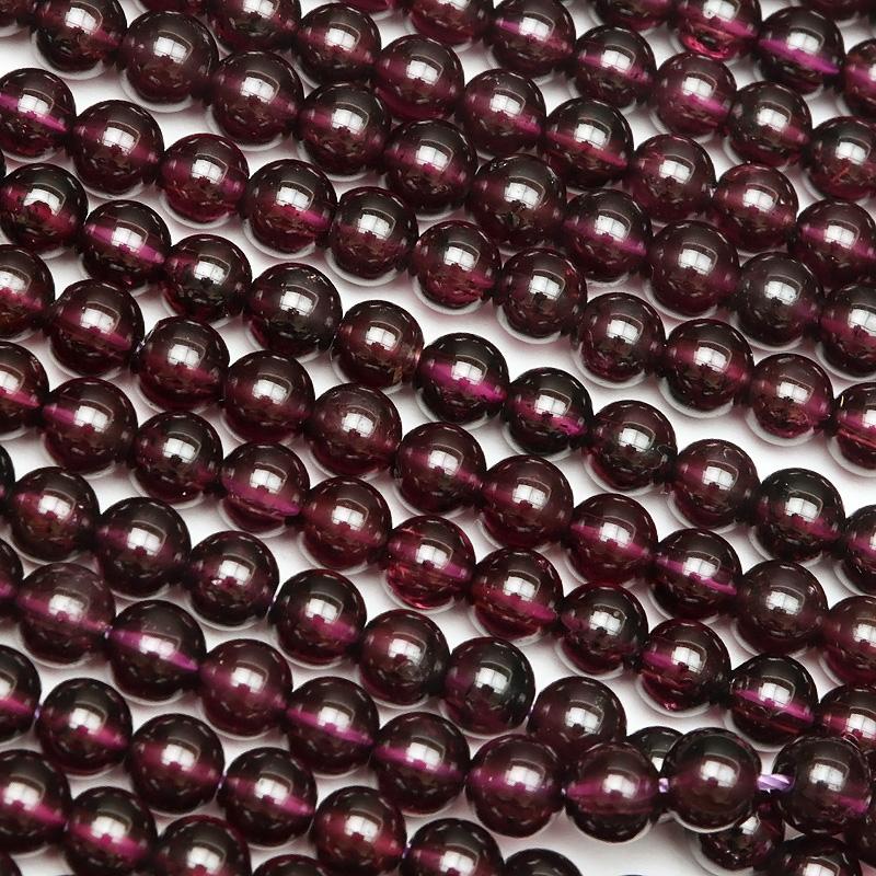 ロードライトガーネット 丸玉 4mm【1連販売】 / 6-24 GN4M-X : 天然石
