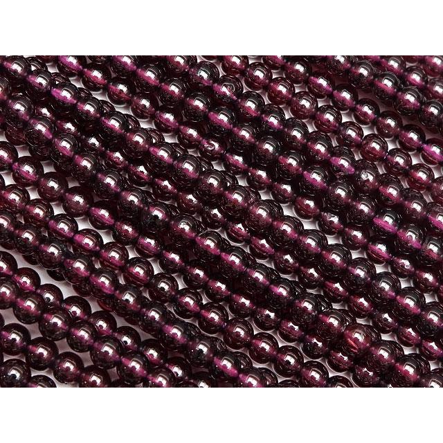 ロードライトガーネット 丸玉 3mm【1連販売】 / 7-12 GN3M : 天然石 