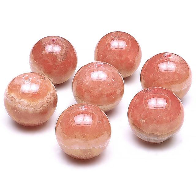 粒販売 アルゼンチン産 インカローズ 丸玉 11mm 2粒販売 / T104 