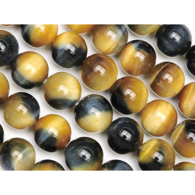 ミックスタイガーアイ 丸玉 8mm【1連販売】 / 2-23 TG8M : 天然石専門