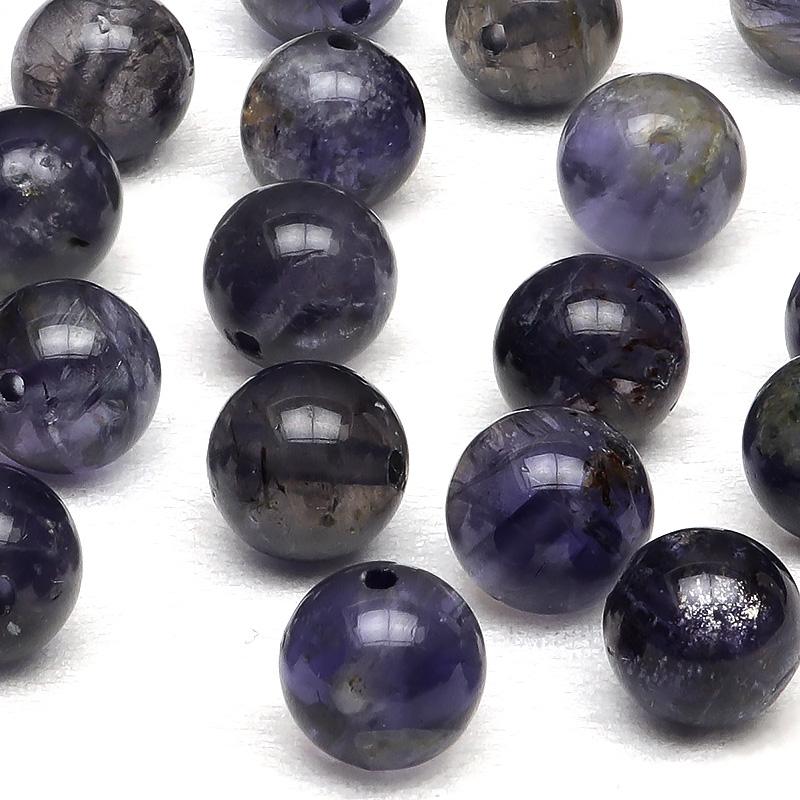 粒販売 アイオライト 丸玉 6mm【6粒販売】 / X322 AI6M : 天然石専門店