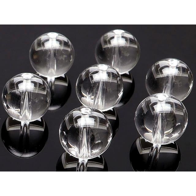 粒販売 天然水晶 クリスタルクォーツ 丸玉 10mm【8粒販売】 / T139 