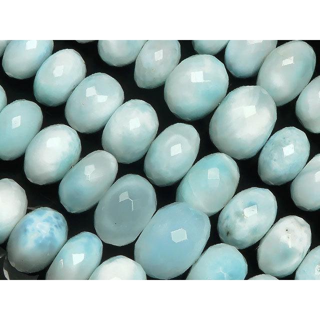 ラリマー(ドミニカ共和国)／ナゲット型／1連売り(20粒)