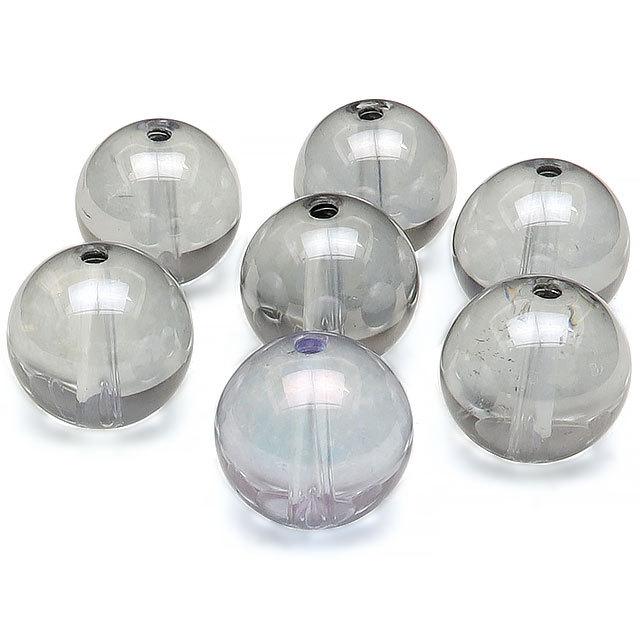 粒販売 シルバーフラッシュクリスタル 丸玉 12mm 8粒販売 / T144 