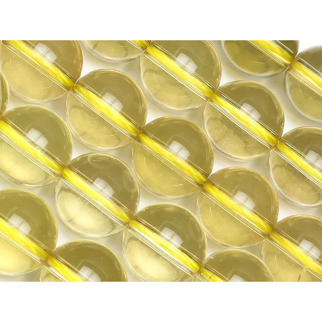 レモンクォーツ 丸玉 10mm【1連販売】 / 4-42 LQ10M : 天然石専門店