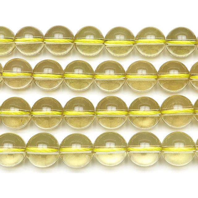 レモンクォーツ 丸玉 10mm【1連販売】 / 4-42 LQ10M : 天然石専門店