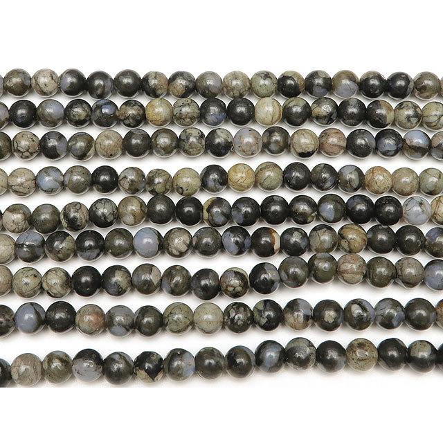 ケセラストーンスフィア(丸玉) 4個セット ケセラストーン 丸玉 4mm【1連販売】 / 6-22 KE4 : 天然石専門店