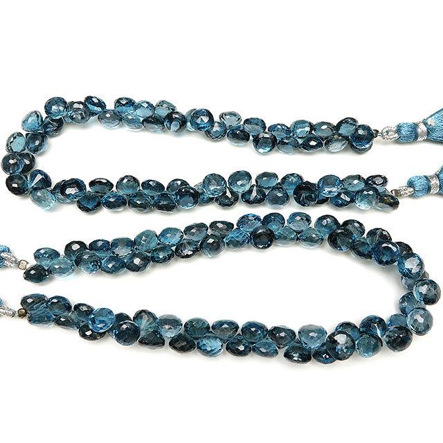ロンドンブルートパーズ オニオンカット 6mm【1連販売】 / 9-97 TPLD 