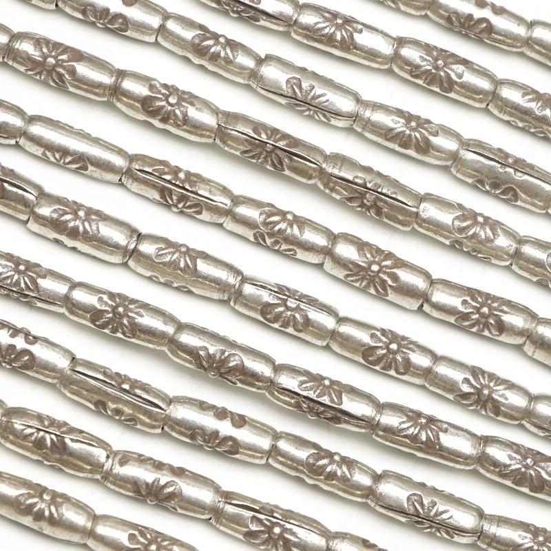 カレンシルバー デザインチューブ 6×3mm【1連販売】 / KLN-40BZ-X