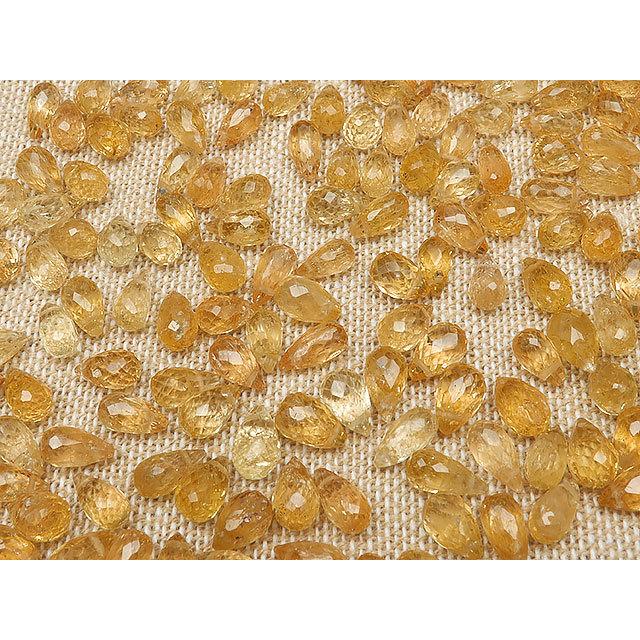 1連＊高品質インペリアルトパーズ＊ロンデルカット＊約3.5ｍｍ前後 ...