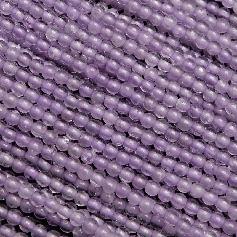 ラベンダーアメジスト 丸玉 2mm【1連販売】 / 7-1 LA2M : 天然石専門店