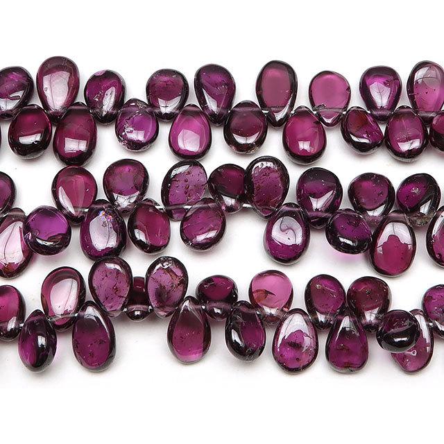 ロードライトガーネット ペアシェイプ 6〜8mm【1連販売】 / 9-91 GNRD