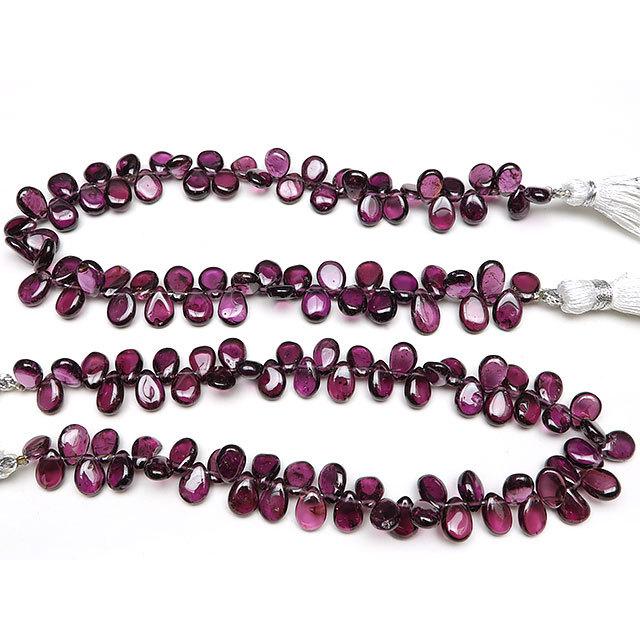 ロードライトガーネット ペアシェイプ 6〜8mm【1連販売】 / 9-91 GNRD