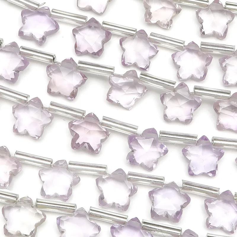ピンクアメジスト スターカット 8mm【1連販売】 / 9-129 AM8ST-X